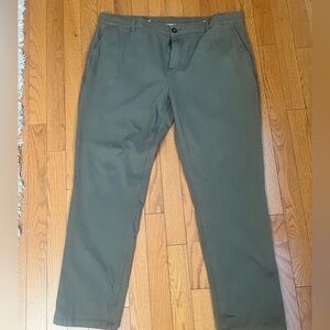 Classic Olive Chinos for Men